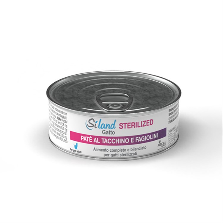 Siland Adult Sterilizzato Tacchino e Fagiolini 85 GR