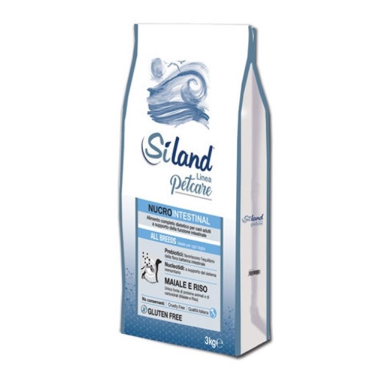 Siland NucroIntestinal Adult All Breeds Maiale Riso 12 kg Cane