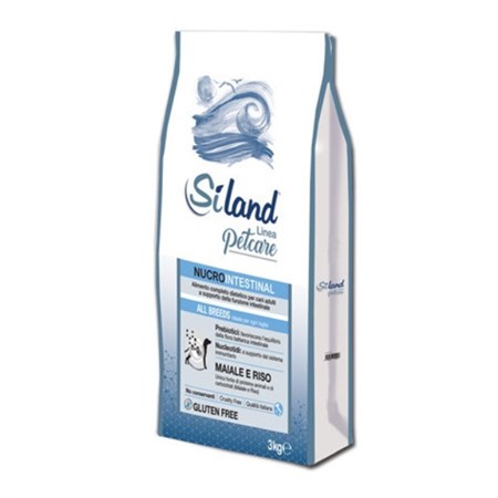 siland nucrointestinal adult all breeds maiale riso 3 kg cane
