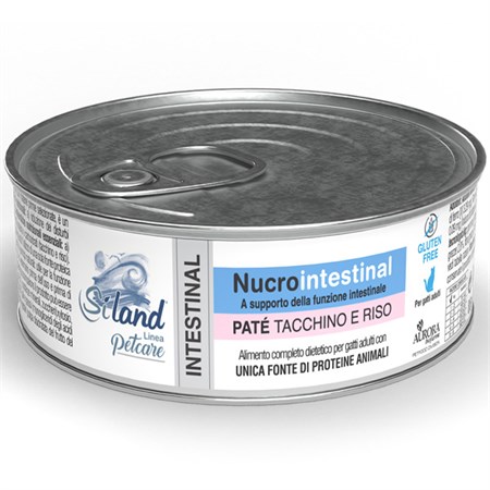 Siland Nucrointestinal Adult  Paté Tacchino e Riso 85gr Scattoletta gatto 5 GR in Gatti
