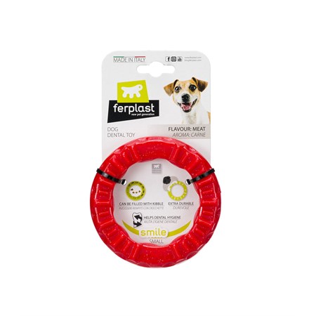 SMILE SMALL ROSSO ANELLO in Cani