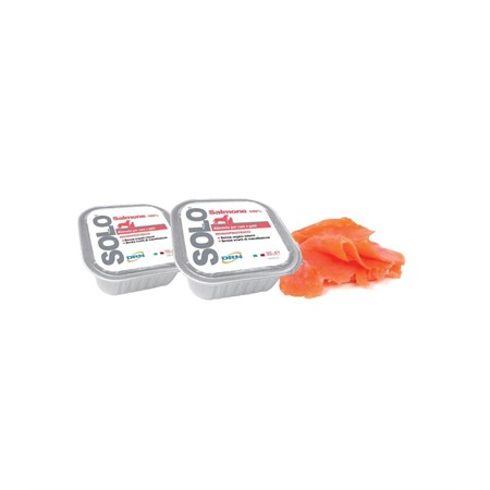 SOLO SALMONE 100 GR in Cani