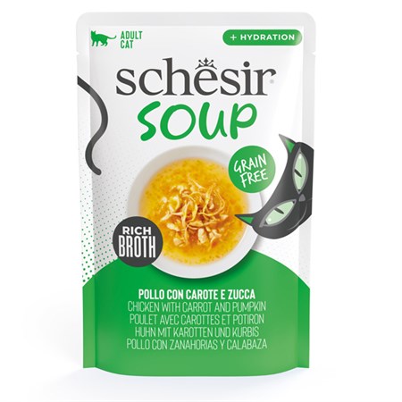 soup per gatti adulti pollo con carote e zucca