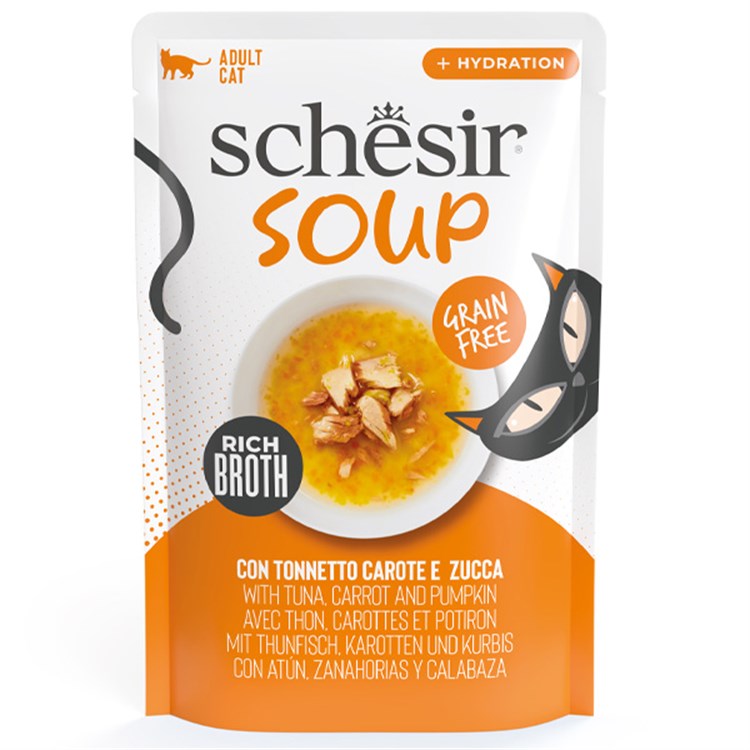 Soup Per Gatti Adulti Tonnetto Carote E Zucca