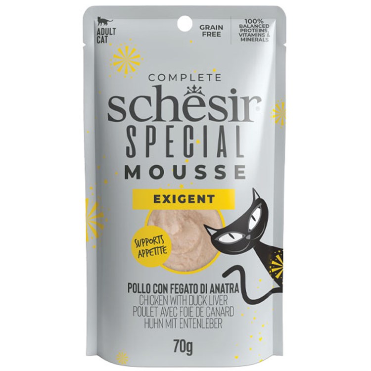 Special Cat Exigent Mousse Special Needs Pollo con Fegato di Anatra