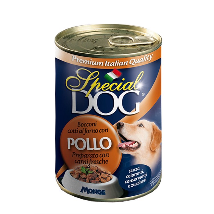 Special Dog All Breeds Adult Bocconi con Pollo 400 gr Umido Cane