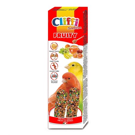 sticks canarini con frutta e miele fruity 60 gr