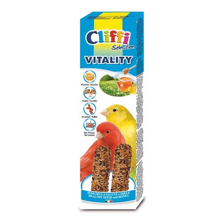 sticks canarini con miele semi salute vitality 60 gr