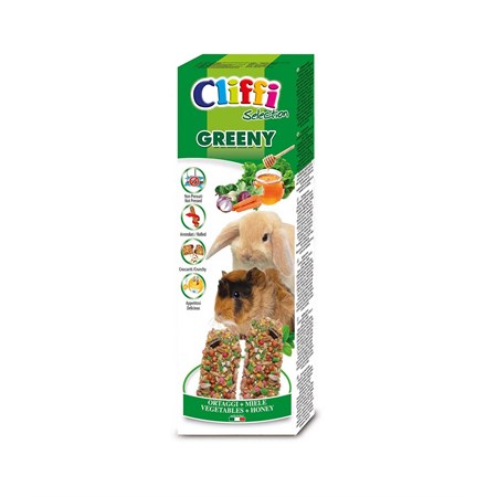 STICKS CONIGLI - CAVIE CON ORTAGGI E MIE LE 