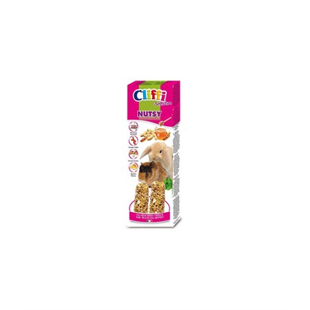 sticks conigli cavie nutsy 110 gr