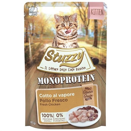 Monoprotein Grain & Gluten Free Kitten Pollo Fresco in Gatti