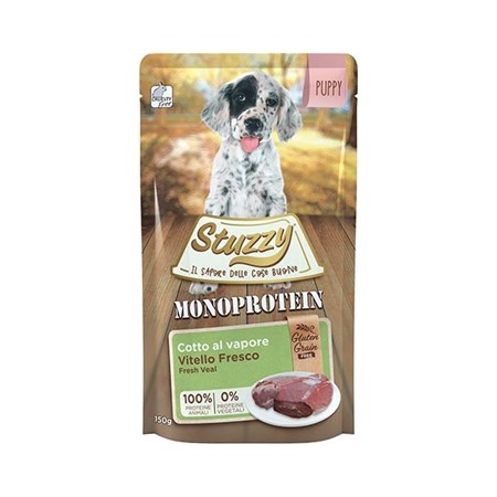 stuzzydog gf monop puppy vitello 150g