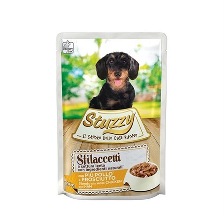 stuzzydog sfilaccetti prosciutto 100 gr