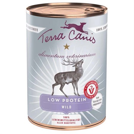 Terra Canis Alivet Low Protein Selvaggina 400gr Umido Cane in Cani