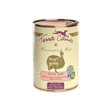 terra canis butchers best tacchino 400g