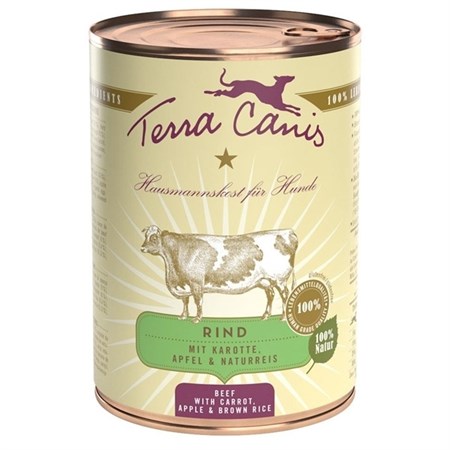 terra canis classic manzo 400g