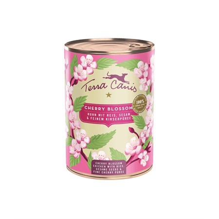 Terra Canis Flower Cherry Blossom Pollo 400 gr in Cani