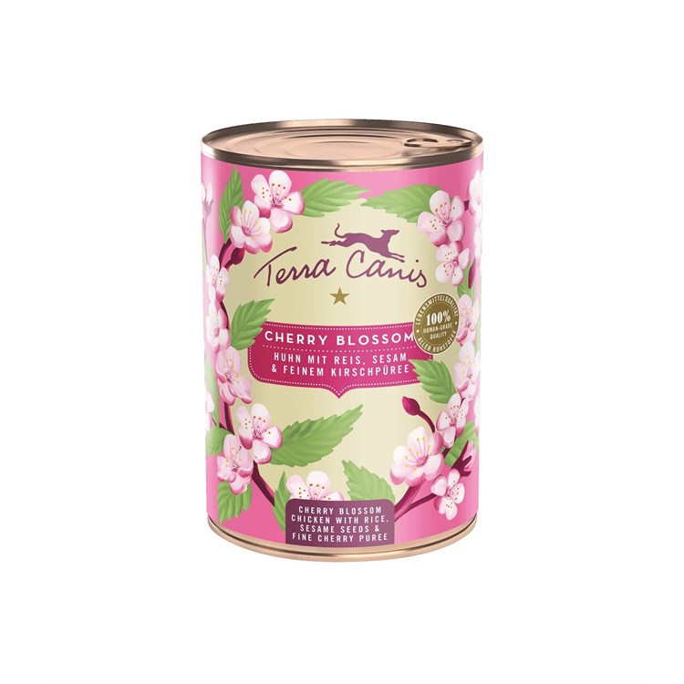 Terra Canis Flower Cherry Blossom Pollo 400 gr