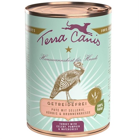 terra canis grain free tacchino 400g