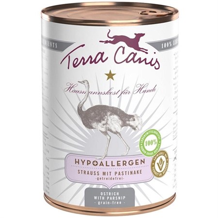 terra canis ipoallerg struzzo 400g
