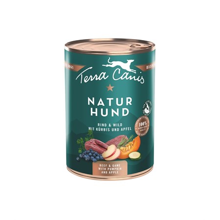 Terra Canis Naturhund Manzo e Selvaggina 400 gr in Cani