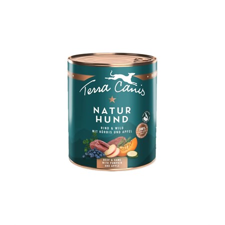 Terra Canis Naturhund Manzo e Selvaggina 800 gr in Cani
