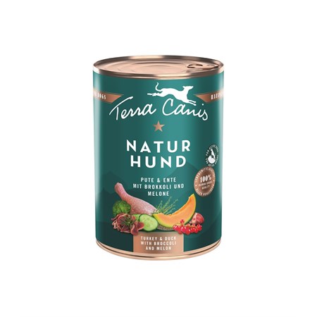 terra canis naturhund tacchino e anatra 400 gr