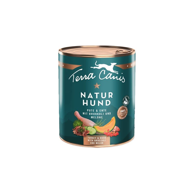 Terra Canis Naturhund Tacchino e Anatra 800 gr