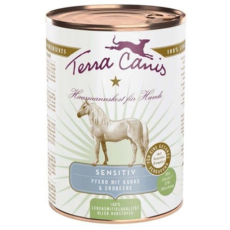 Sensitive Cavallo con Cetriolo e Fragola in Cani