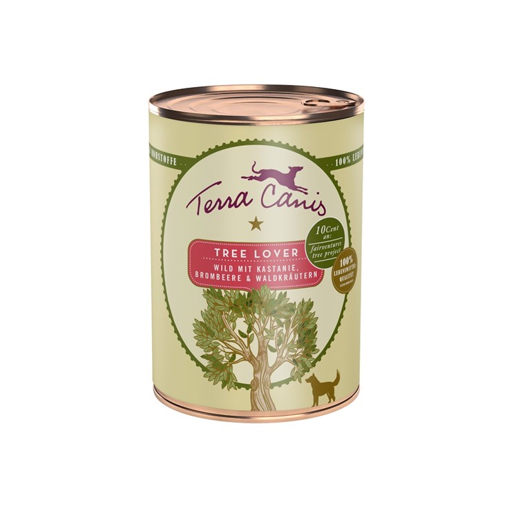 TERRA CANIS STP TREE SELVAGGINA 400G