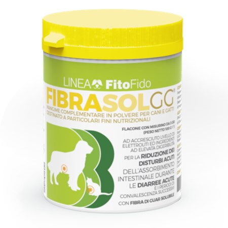 trebifarma fibrasol gg 100 gr in polvere per cani e gatti