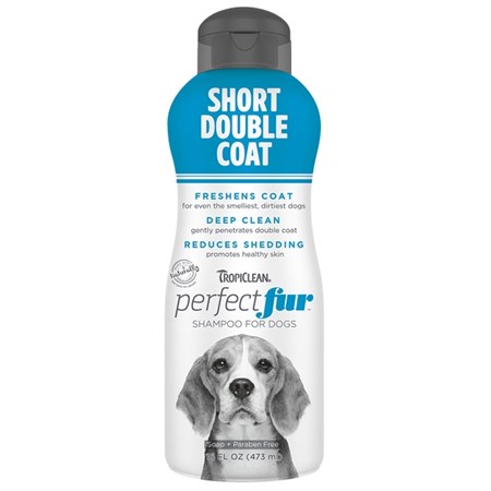 Perfectfur Shampoo per Cani a Corto Doppio Pelo in Cani
