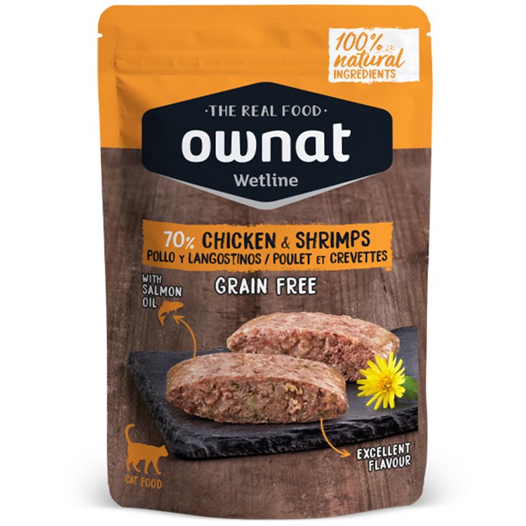 Wetnat Cat Adult Pollo & Gamberetti