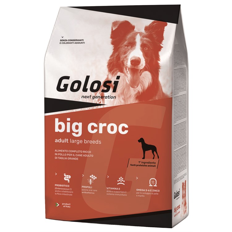 Zodiaco Golosi Big Croc Maxi Pollo 12 kg Per Cani